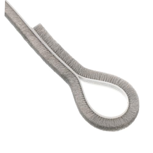 Kisangel Selbstklebender Dichtungsstreifen Winddichter Tür Fensterschutz Schallisolierende Bürstendichtung Langlebig Zugluftstopper für Zuhause Kisangel Selbstklebender Dichtungsstreifen Winddichter Tür Fensterschutz Schallisolierende Bürstendichtung Langlebig Zugluftstopper für Zuhause von Kisangel