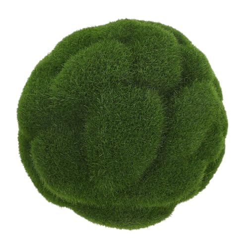 Kisangel Künstliche Moosball-Dekoration Für Innenbereich Tischmittelstück Aus Robustem Schaumstoffbasiertem Material Wiederverwendbar Und Minimalistisch Für Fenster Und von Kisangel