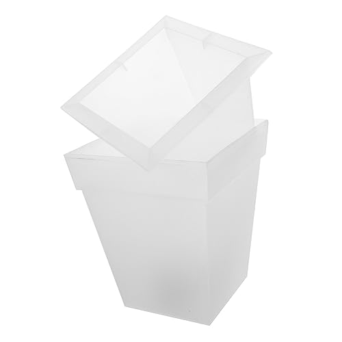 Kisangel Solar Powered Luminous Planter Wasserdichter Solarblumentopf für Garten und Terrasse Dekorative Gartenleuchte Energiesparend und für Außenbereiche von Kisangel