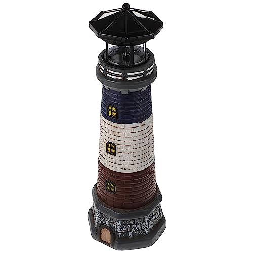 Kisangel Solarbetriebener Leuchtturm – Leuchtturm-Gartenstatue Leuchtturm-Figuren Aus Kunstharz Mit Solarlicht Leuchtturm-Dekoration Für Zuhause Schreibtisch Terrasse Hof Garten Rasen Kisangel Solarbetriebener Leuchtturm – Leuchtturm-Gartenstatue Leuchtturm-Figuren Aus Kunstharz Mit Solarlicht Leuchtturm-Dekoration Für Zuhause Schreibtisch Terrasse Hof Garten Rasen von Kisangel