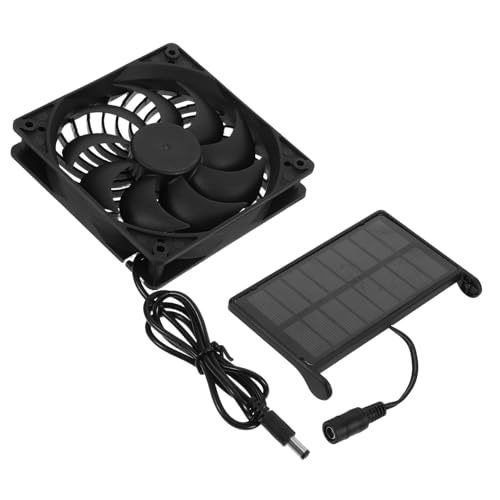 Kisangel Solarpanel für Tierhäuser und Gewächshäuser Effiziente Kühlungslösung für Hühnerställe und Außenventilation von Kisangel