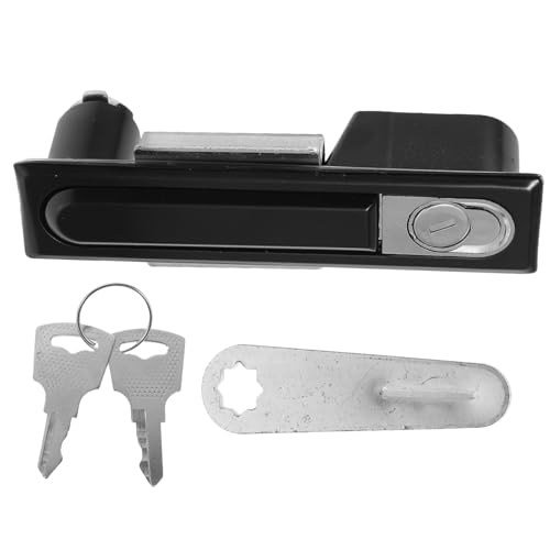 Kisangel Stabiles Möbel schloss Langlebiger Kabinettverschluss Multipurpose Schrankschloss mit Glatten Kanten Leicht zu Installieren Geeignet für Türen Vitrinen Schränke und Verkaufstheken von Kisangel