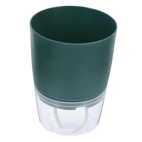 Kisangel Succulent Plants sukkulenten Hauspflanzen Künstliche Pflanzen für die Innendekoration Gießkanne Luft Selbstbewässernder Pflanztopf Pflanzgefäß mit Entwässerung Plastik Dark Green Kisangel Succulent Plants sukkulenten Hauspflanzen Künstliche Pflanzen für die Innendekoration Gießkanne Luft Selbstbewässernder Pflanztopf Pflanzgefäß mit Entwässerung Plastik Dark Green von Kisangel