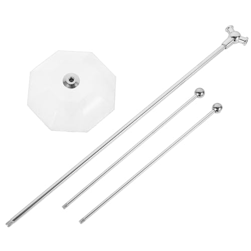 Kisangel Tischflaggenhalter mit Stabiler Basis Metall Fahnenmast für Kleine Flaggen für Bürodekoration und DIY Projekte Installieren Geeignet für Partys und von Kisangel