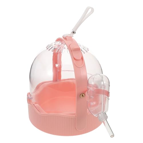 Kisangel Tragbare Kleintier Tragetasche mit Sicherem Belüftungsdesign Futter und Wasserbehälter Kompakt für Hamster Meerschweinchen und Sugar Glider für Reisen und Outdoor Ausflüge Kisangel Tragbare Kleintier Tragetasche mit Sicherem Belüftungsdesign Futter und Wasserbehälter Kompakt für Hamster Meerschweinchen und Sugar Glider für Reisen und Outdoor Ausflüge von Kisangel