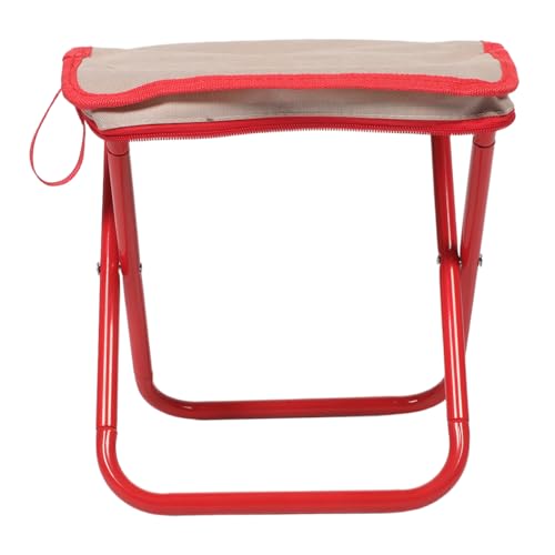 Kisangel Tragbarer Campinghocker Kleiner Klappstuhl Für Outdoor-Angeln Reisen Und Gartenarbeit Leicht Und Robust Mit Aufbewahrungstasche Für Ausrüstung von Kisangel