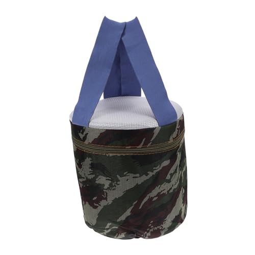 Kisangel Tragbarer Leichter Gartensitz Hoher Multifunktionaler Outdoor Hocker mit Tasche Stabiler Kleiner Sitzhocker für Gartenarbeit Camping und Landwirtschaft von Kisangel