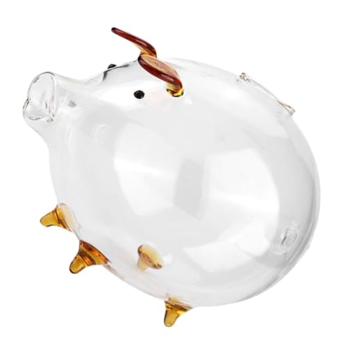 Kisangel Transparente Piggy Bank für Niedliche Sparbüchse mit Durchsichtigem Design Sichtbare Münzbox zum Geldsparen Motivationsspender für Jungen und Mädchen von Kisangel