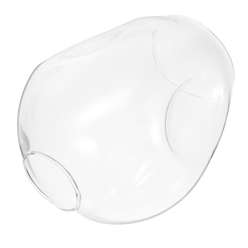 Kisangel Transparenter Lampenschirm aus Glas für Kronleuchter mit Mittelöffnung Praktischer Lampenabdeckung für Haus und Schlafzimmer Staubschützender und Dekorativer Lampenschirm im Kisangel Transparenter Lampenschirm aus Glas für Kronleuchter mit Mittelöffnung Praktischer Lampenabdeckung für Haus und Schlafzimmer Staubschützender und Dekorativer Lampenschirm im von Kisangel