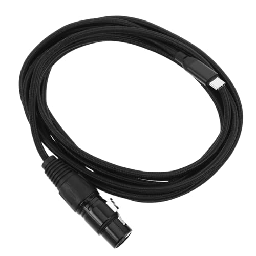 Kisangel Type C zu Xlr Mikrofonkabel Langlebiges Audiokabel für Laptop und Computer Plug And Play Verbindungskabel Kompatibel mit Xlr Buchse Robust und Benutzerfreundlich von Kisangel