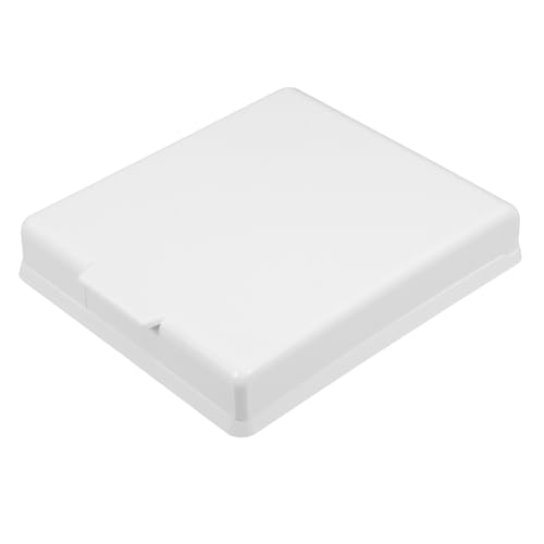 Kisangel Ultra dünne Wasserdichte Schalterabdeckung mit Selbstklebendem Schutz für Türklingelknopf Feuchtigkeitsresistente Schalterbox Einfache Montage ohne Bohren Eleganter Weißer Schutz von Kisangel