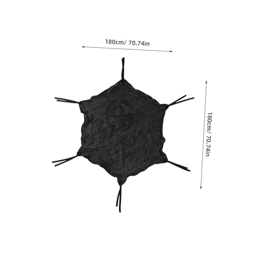 Kisangel Uv-beständiges Trampolin-sonnenschutznetz Hitzeisolierendes Strapazierfähiges Schattierungsnetz für Garten Terrasse und Camping Ersatz-sonnensegel für Trampolin von Kisangel