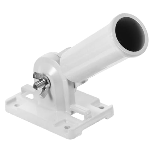 Kisangel Verstellbarer Fahnenhalter aus Aluminiumlegierung Wandhalterung für Fahnenmast Stabile Befestigung Vielseitig für Dekorationsflaggen bei Festen Geeignet Weiß Kisangel Verstellbarer Fahnenhalter aus Aluminiumlegierung Wandhalterung für Fahnenmast Stabile Befestigung Vielseitig für Dekorationsflaggen bei Festen Geeignet Weiß von Kisangel