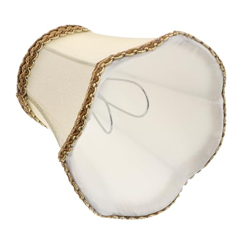 Kisangel Vintage Lampenschirm aus Stoff Apricotfarbener Lampenschirm für Tisch Hängelampen Dekorative Lampenabdeckung mit Muster Vielseitig als Lichttischzubehör und Raumdekoration Kisangel Vintage Lampenschirm aus Stoff Apricotfarbener Lampenschirm für Tisch Hängelampen Dekorative Lampenabdeckung mit Muster Vielseitig als Lichttischzubehör und Raumdekoration von Kisangel