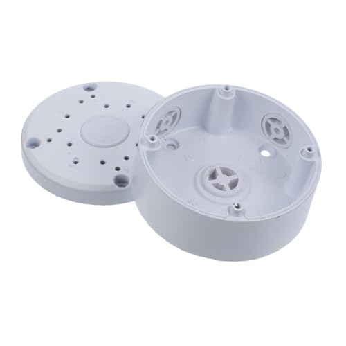 Kisangel Wasserdichte Aluminium Anschlussdose Schutzbox für Überwachungskamera Kabelaufbewahrung Regenfest Wand Deckenmontage Outdoor Sicherheitsgehäuse von Kisangel