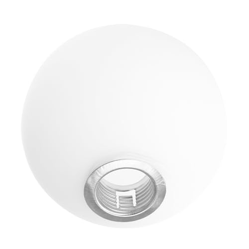 Kisangel Weißer Glas Lampenschirm Kugelform Ømm Ersatz Lampenglas für Pendelleuchte Kronleuchter Einfache Montage Vielseitig für Wohnraum Milde Lichtstreuung Dekorative Deckenleuchte Kisangel Weißer Glas Lampenschirm Kugelform Ømm Ersatz Lampenglas für Pendelleuchte Kronleuchter Einfache Montage Vielseitig für Wohnraum Milde Lichtstreuung Dekorative Deckenleuchte von Kisangel