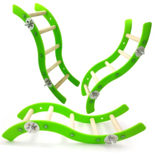Kisangel Wellenleiter für Kleintiere Bunte Kletterleiter Ruheplatz für Hamster Mäuse und Kleine Nager im Käfig Geeignet Kisangel Wellenleiter für Kleintiere Bunte Kletterleiter Ruheplatz für Hamster Mäuse und Kleine Nager im Käfig Geeignet von Kisangel