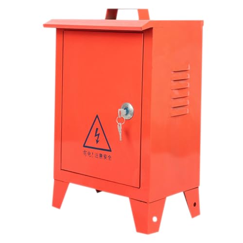 Kisangel Wetterfeste Kleine Eisen verteilerdose Tragbar Robust für Innen Außen Einsatz Schutz Elektrobox Industriell Vielseitig von Kisangel
