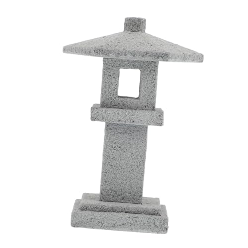 Kisangel Wetterfeste Kleine Pagodenstatue aus Langlebigem Material Asiatischer Pavillon für Aquarium Bonsai und Gartendekoration Sechseckige für Innen Außenbereich Kisangel Wetterfeste Kleine Pagodenstatue aus Langlebigem Material Asiatischer Pavillon für Aquarium Bonsai und Gartendekoration Sechseckige für Innen Außenbereich von Kisangel