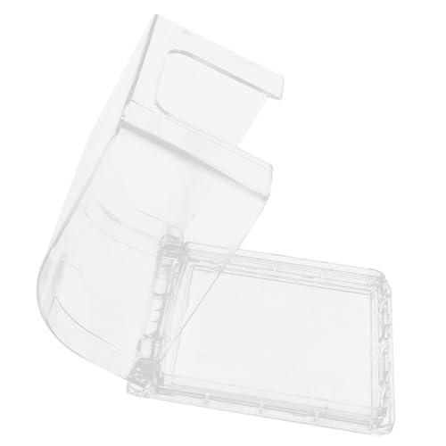 Kisangel Wetterfeste Transparente Steckdosenabdeckung Modell Erhöhte Schutzbox für Außenbereich Bad Wohnzimmer Spritzwassergeschützt Langlebig und Einfach zu Montieren von Kisangel