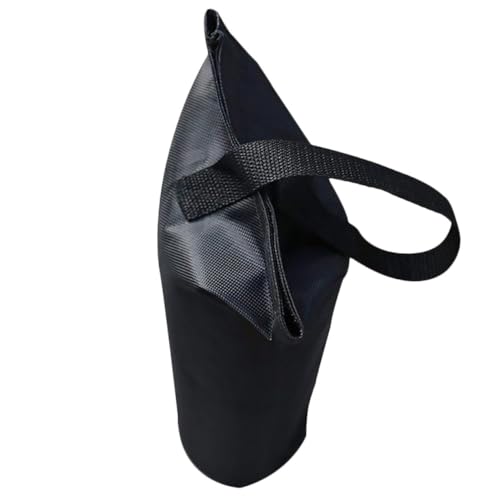 Kisangel Winddichter Sandsack aus Wasserdichtem Oxford Faltbarer Gewichtsbeutel für Pavillon Zelt und Markisenbefestigung Schwarz Praktischer Outdoor sandsack von Kisangel