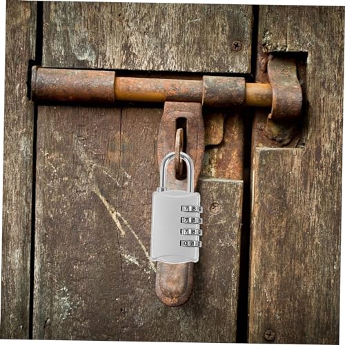 Kisangel Zahlenschloss mit Code Robustes Zinklegierung Vorhängeschloss für Schrank Gym Schrank Außentüren Sicherheitsschloss mit Digitalem Zahlenpasswort für Familie und Reise Kisangel Zahlenschloss mit Code Robustes Zinklegierung Vorhängeschloss für Schrank Gym Schrank Außentüren Sicherheitsschloss mit Digitalem Zahlenpasswort für Familie und Reise von Kisangel