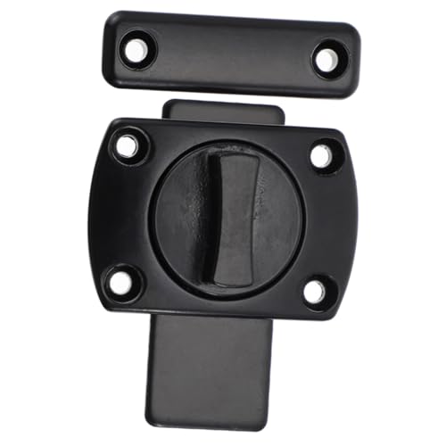 Kisangel Zinklegierung Türschloss Riegelschloss Drehbolzen Türriegel Sicherheitsverschluss für Holz Metalltüren Schwarz Rostbeständig für Badezimmer Schrank Tor und Fenster Geeignet Kisangel Zinklegierung Türschloss Riegelschloss Drehbolzen Türriegel Sicherheitsverschluss für Holz Metalltüren Schwarz Rostbeständig für Badezimmer Schrank Tor und Fenster Geeignet von Kisangel