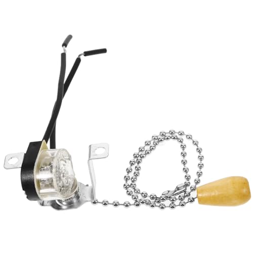 Kisangel Zugschnur Lichtschalter Metall Deckenlampen Schalter Zugschalter für Wohnzimmer Garage Werkstatt Bad Langlebiger Zugkettenschalter für Diverse Lampen Einfach zu Bedienen Robust Kisangel Zugschnur Lichtschalter Metall Deckenlampen Schalter Zugschalter für Wohnzimmer Garage Werkstatt Bad Langlebiger Zugkettenschalter für Diverse Lampen Einfach zu Bedienen Robust von Kisangel