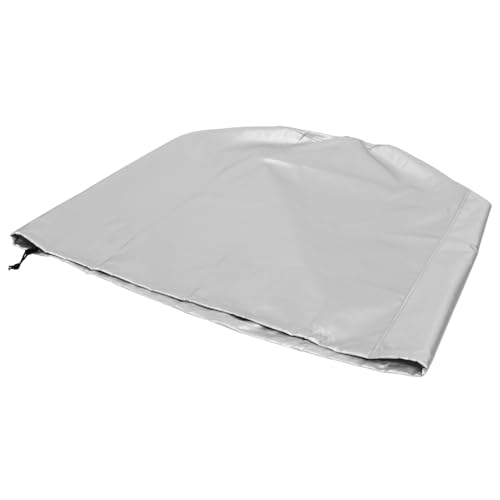 Kisangel wasserdichte Grillabdeckung mit Zugband Wetterfeste BBQ Schutzhülle für Outdoor Grill Ofen und Feuerstellenabdeckung Robust und Einfach zu Befestigen Silberfarben Kisangel wasserdichte Grillabdeckung mit Zugband Wetterfeste BBQ Schutzhülle für Outdoor Grill Ofen und Feuerstellenabdeckung Robust und Einfach zu Befestigen Silberfarben von Kisangel