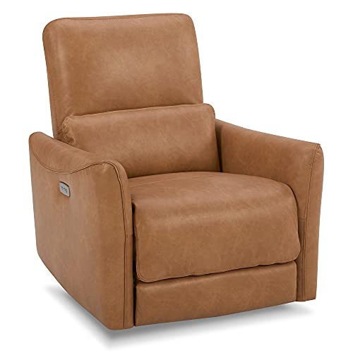 Kislot Power Recliner Chair Swivel Glider, FSC Certified Upholstered Faux Leather Living Room Reclining Sofa Chair with Lumbar Support von KISLOT
