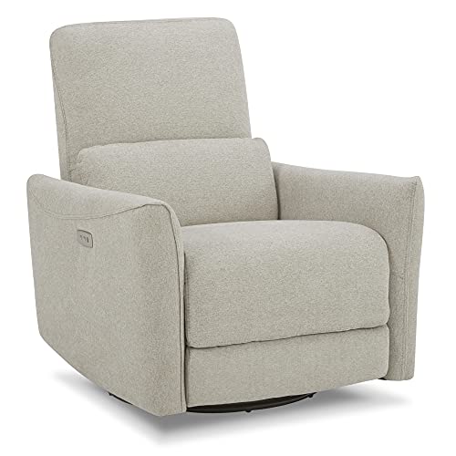 Kislot Power Recliner Chair Swivel Glider, FSC Certified Upholstered Faux Leather Living Room Reclining Sofa Chair with Lumbar Support von KISLOT