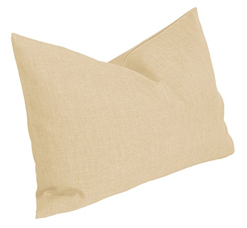 Kissenbezug 30x50 cm Champagner mit Reißverschluss Struktur Leinenoptik Kissen für Sofa Wurfkissen Kissenbezug 30x50 cm Champagner mit Reißverschluss Struktur Leinenoptik Kissen für Sofa Wurfkissen von Kissenhülle
