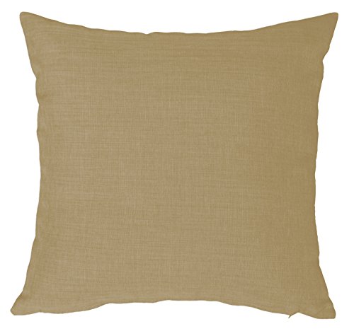 Kissenbezug 80x80 cm beige Natur mit Reißverschluss Struktur Leinenoptik Kissen für Sofa Wurfkissen Kissenbezug 80x80 cm beige Natur mit Reißverschluss Struktur Leinenoptik Kissen für Sofa Wurfkissen von Kissenhülle