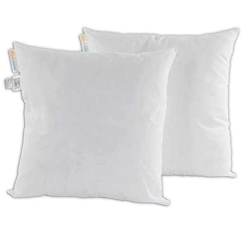 Kissenoutlet24 2er Set 50x50 cm Premium Kissenfüllung Füllkissen Dekokissen Sofakissen Cocktailkissen Kopfkissen Öko-Tex Standard 100 Made IN Germany Kissenoutlet24 2er Set 50x50 cm Premium Kissenfüllung Füllkissen Dekokissen Sofakissen Cocktailkissen Kopfkissen Öko-Tex Standard 100 Made IN Germany von Kissenoutlet24