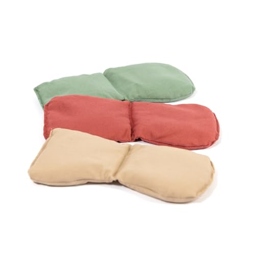 Augenkissen-Entspannungskissen mit Bio-Amaranth Füllung, beige, Altrosa oder Mint (Mint) von Kissenzauber Gesundheitskissen