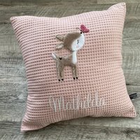 Geburtskissen Personalisiert 40x40 - Kissen Mit Namen & Geburtsdaten Geschenk Zur Geburt Oder Taufe Besticktes Baby Geburtskissen Personalisiert 40x40 - Kissen Mit Namen & Geburtsdaten Geschenk Zur Geburt Oder Taufe Besticktes Baby von Kissenzauberei