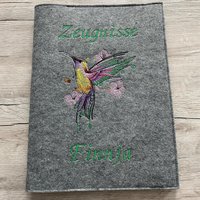 Personalisierte Zeugnismappe - Geschenke Zur Einschulung Geschenk Schulanfang Mädchen Junge Kissenzauberei Personalisierte Zeugnismappe - Geschenke Zur Einschulung Geschenk Schulanfang Mädchen Junge Kissenzauberei von Kissenzauberei