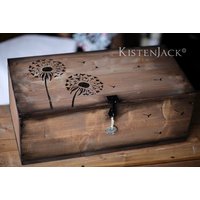 Holzkiste Truhe Frachtkiste Weinkiste Aufbewahrungsbox von KistenJack