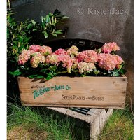 Pflanzkasten Mit Gußeisengriffen, Garten, Blumen, Geschenk, Beet, Balkonkasten von KistenJack