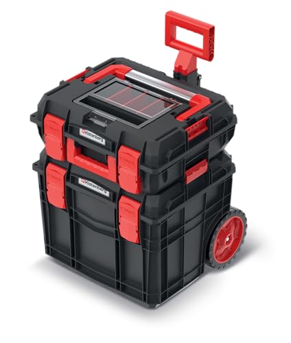 Kistenberg KXCS454055, Mobiles Werkzeugkasten-Set C BLOCK, Black von Kistenberg