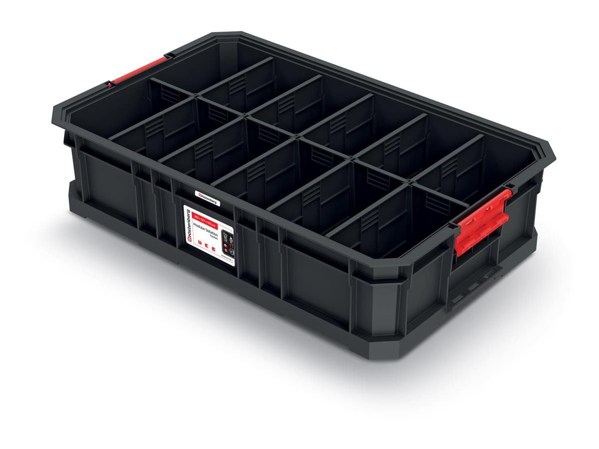 Kistenberg Werkzeugbox Modular Solution (KMS553510S), mit 	Verriegelungssystem, 11 x Trenner von Kistenberg
