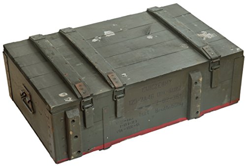 Munitionskiste AD81 Aufbewahrungskiste ca 82x51x29cm Militärkiste Munitionsbox Holzkiste Holzbox Weinkiste Apfelkiste Shabby Vintage von Kistenkolli Altes Land