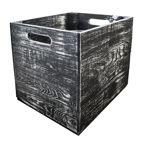 2er Set Holzkiste Aufbewahrungskiste passend für alle Kallaxregale und Expidit Regale Kallaxysteme Weinkiste Obstkiste Regalkiste Maße 33x37,5x32,5cm Kallax boxen Einsatz von Kistenkolli Altes Land