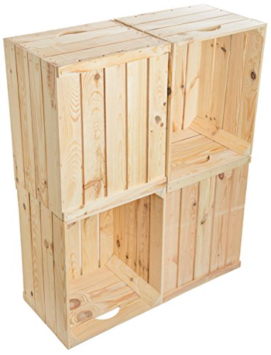 Kistenkolli Altes Land 4er Set Neue Obstkisten Dekoration Wohnzimmertisch Apfelkisten Holzkisten Kistenkolli Altes Land 4er Set Neue Obstkisten Dekoration Wohnzimmertisch Apfelkisten Holzkisten von Kistenkolli Altes Land
