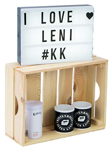 Gemüsekiste Leni Stapelkiste Obstkiste Regalkiste Weinkiste Apfelkiste von Kistenkolli Altes Land