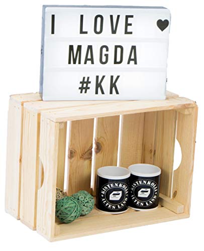 Kistenkolli Altes Land Gemüsekiste Magda Natur Regalkiste Stapelkiste Aufbewahrungskiste Holzkiste Weinkiste Kistenkolli Altes Land Gemüsekiste Magda Natur Regalkiste Stapelkiste Aufbewahrungskiste Holzkiste Weinkiste von Kistenkolli Altes Land