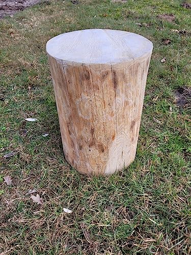 Kistenkolli Altes Land Holzstamm Sitzhocker gehobelt Durchmesser ca 28-30cm von Kistenkolli Altes Land