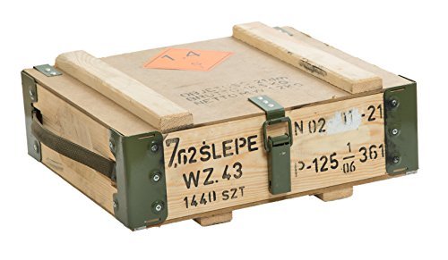 Munitionskiste "7.62 Slepe" Aufbewahrungskiste Maße ca 40x35x15cm Militärkiste Munitionsbox Holzkiste Holzbox Weinkiste Apfelkiste Shabby Vintage von Kistenkolli Altes Land