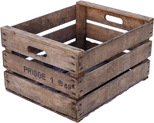 Obstkisten "Rolf" aus dem Alten Land Weinkisten Obstkisten Holzkisten Apfelkisten sehr alt Vintage Shabby Kisten von Kistenkolli Altes Land