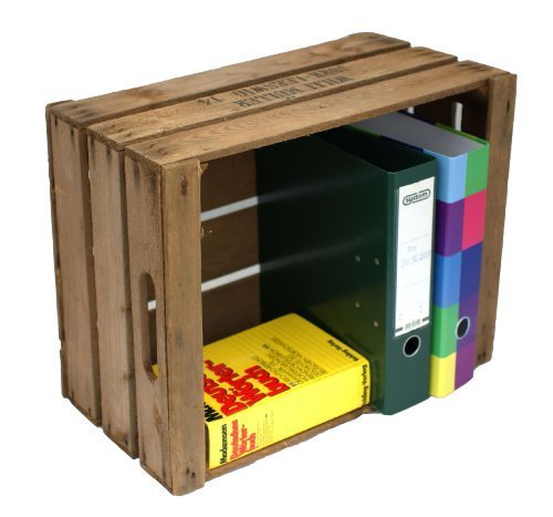 schöne dunkle Obstkiste "BF" Apfelkiste Weinkiste aus dem Alten Land +++ Natur 49 x 39 x 30 cm schöne dunkle Obstkiste "BF" Apfelkiste Weinkiste aus dem Alten Land +++ Natur 49 x 39 x 30 cm von Kistenkolli Altes Land